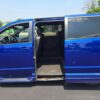 Blue Dodge Grand Caravan with Vantage Mobility Side Entry Automatic In Floor conversion