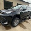 Black Toyota Sienna with BraunAbility Side Entry Automatic Fold Out conversion