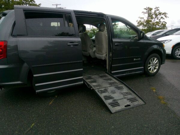 Dodge Grand Caravan with BraunAbility Side Entry Automatic Fold Out conversion