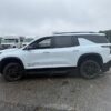 White Chevrolet Traverse with BraunAbility Side Entry Automatic In Floor conversion
