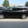 Black Chrysler Voyager with Driverge Rear Entry Manual Fold Out conversion