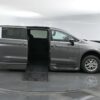 Grey Chrysler Pacifica with BraunAbility Side Entry Automatic Fold Out conversion