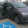 Grey Honda Odyssey with Vantage Mobility Side Entry Automatic In Floor conversion