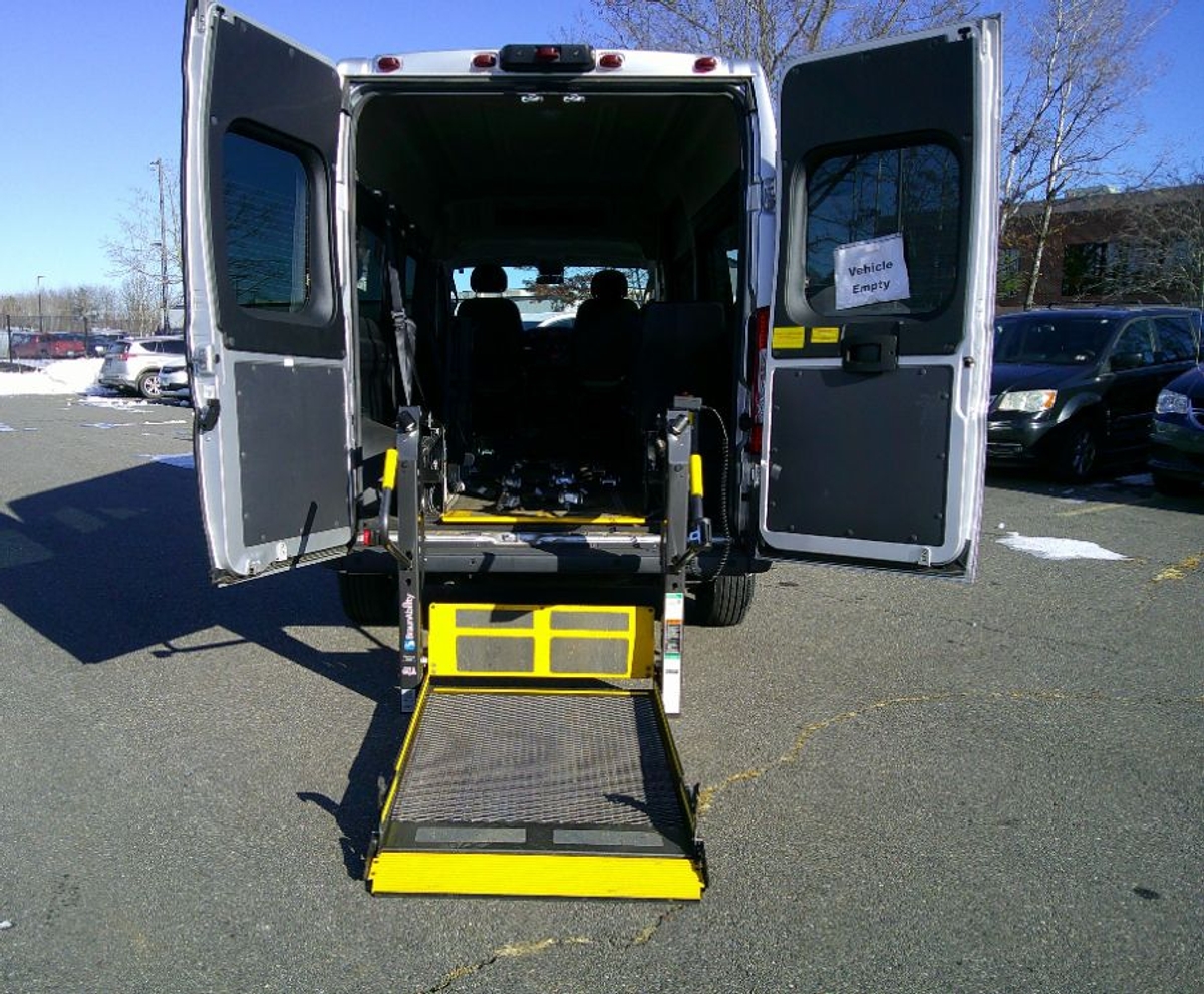 Silver Ram ProMaster with Other Rear Entry Automatic Fold Out conversion