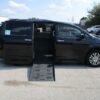 Black Toyota Sienna with BraunAbility Side Entry Automatic Fold Out conversion