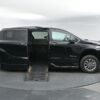 Black Toyota Sienna with BraunAbility Side Entry Automatic Fold Out conversion