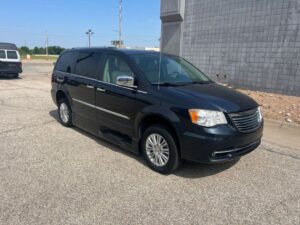 Grey Chrysler Town and Country with BraunAbility Side Entry Automatic Fold Out conversion