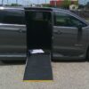Grey Chrysler Pacifica with Driverge Side Entry Automatic Fold Out conversion
