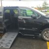 Black Toyota Sienna with BraunAbility Side Entry Automatic Fold Out conversion