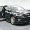 Black Chrysler Pacifica with BraunAbility Side Entry Automatic Fold Out conversion