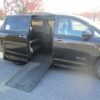 Black Toyota Sienna with BraunAbility Side Entry Automatic In Floor conversion