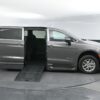 Grey Chrysler Pacifica with BraunAbility Side Entry Automatic Fold Out conversion