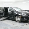 Black Chrysler Pacifica with BraunAbility Side Entry Automatic Fold Out conversion