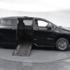 Black Toyota Sienna with BraunAbility Side Entry Automatic Fold Out conversion