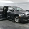 Grey Chrysler Voyager with BraunAbility Side Entry Automatic Fold Out conversion