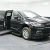 Black Chrysler Pacifica with BraunAbility Side Entry Automatic Fold Out conversion