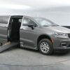 Grey Chrysler Pacifica with BraunAbility Side Entry Automatic In Floor conversion