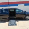 Black Chrysler Pacifica with BraunAbility Side Entry Automatic Fold Out conversion