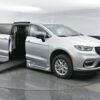 Silver Chrysler Pacifica with BraunAbility Side Entry Automatic Fold Out conversion