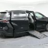 Black Toyota Sienna with BraunAbility Side Entry Automatic Fold Out conversion
