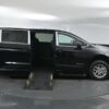 Black Chrysler Pacifica with BraunAbility Side Entry Automatic Fold Out conversion