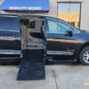 Black Chrysler Pacifica with BraunAbility Side Entry Automatic Fold Out conversion