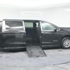 Black Chrysler Pacifica with BraunAbility Side Entry Automatic Fold Out conversion