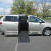 Brown Toyota Sienna with BraunAbility Side Entry Automatic Fold Out conversion