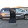 Grey Honda Odyssey with BraunAbility Side Entry Automatic In Floor conversion