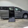 Grey Chrysler Pacifica with Driverge Side Entry Automatic Fold Out conversion