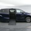 Blue Toyota Sienna with BraunAbility Side Entry Automatic In Floor conversion