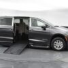 Grey Chrysler Pacifica with BraunAbility Side Entry Automatic Fold Out conversion