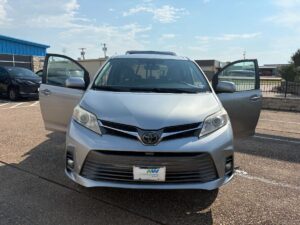 Silver Toyota Sienna with Vantage Mobility Side Entry Automatic Fold Out conversion