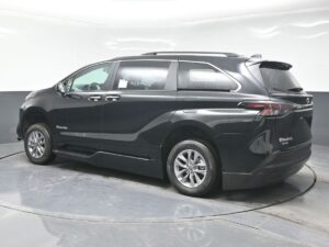 Black Toyota Sienna with BraunAbility Side Entry Automatic In Floor conversion