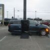 Blue Chrysler Pacifica with BraunAbility Side Entry Automatic Fold Out conversion