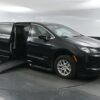 Black Chrysler Voyager with BraunAbility Side Entry Automatic Fold Out conversion