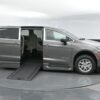 Grey Chrysler Pacifica with BraunAbility Side Entry Automatic In Floor conversion