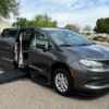 Grey Chrysler Voyager with BraunAbility Side Entry Automatic Fold Out conversion