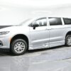 Silver Chrysler Pacifica with BraunAbility Side Entry Automatic Fold Out conversion