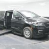 Black Chrysler Pacifica with BraunAbility Side Entry Automatic Fold Out conversion