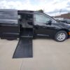 Black Chrysler Pacifica with Driverge Side Entry Automatic Fold Out conversion