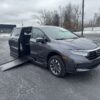 Grey Honda Odyssey with BraunAbility Side Entry Automatic In Floor conversion