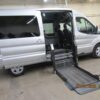 Silver Ford T250 with Tempest Side Entry Automatic Fold Out conversion