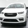 White Chrysler Pacifica with BraunAbility Side Entry Automatic Fold Out conversion