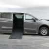 Grey Chrysler Pacifica with BraunAbility Side Entry Automatic In Floor conversion