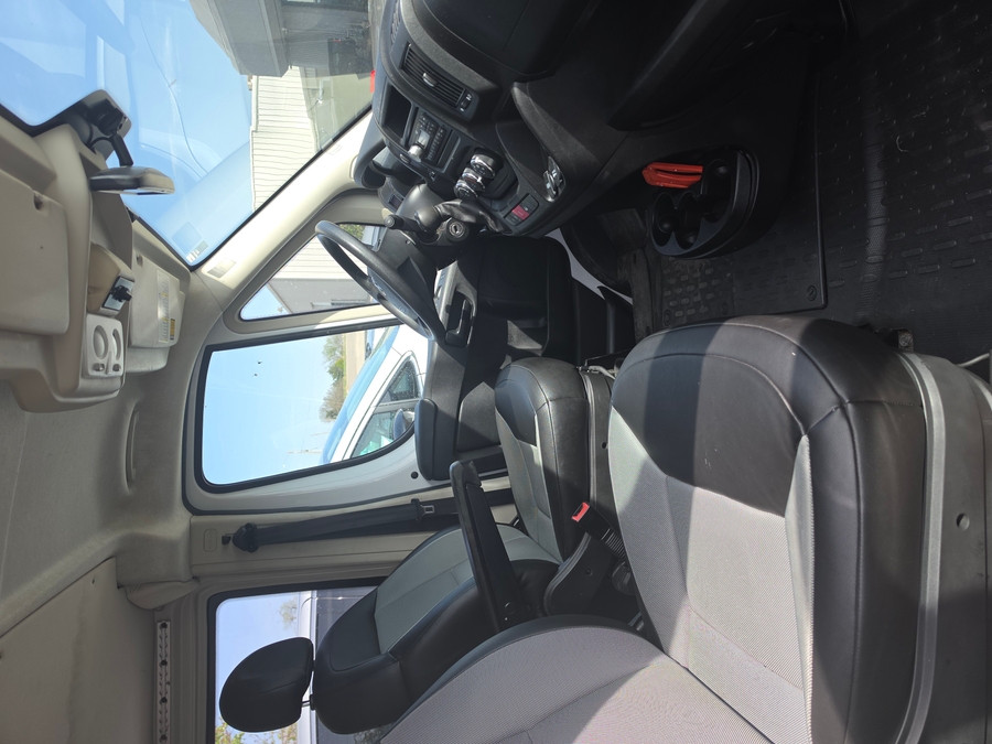 White Ram ProMaster with Driverge Rear Entry Automatic Fold Out conversion