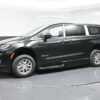 Black Chrysler Pacifica with BraunAbility Side Entry Automatic In Floor conversion