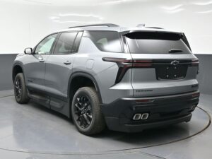 Grey Chevrolet Traverse with BraunAbility Side Entry Automatic In Floor conversion