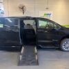 Black Toyota Sienna with BraunAbility Side Entry Automatic Fold Out conversion