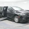 Black Chrysler Pacifica with BraunAbility Side Entry Automatic In Floor conversion